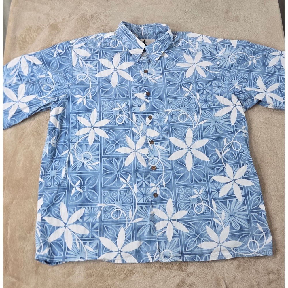 Reyn Spooner Elvis Presley Shirt XL reverse Print Floral shirt Made in Japan EUC